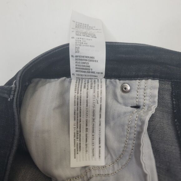 Abercrombie And Fitch High Rise Super Skinny Dark Wash Women's Jeans Size 27/4 - Picture 12 of 15